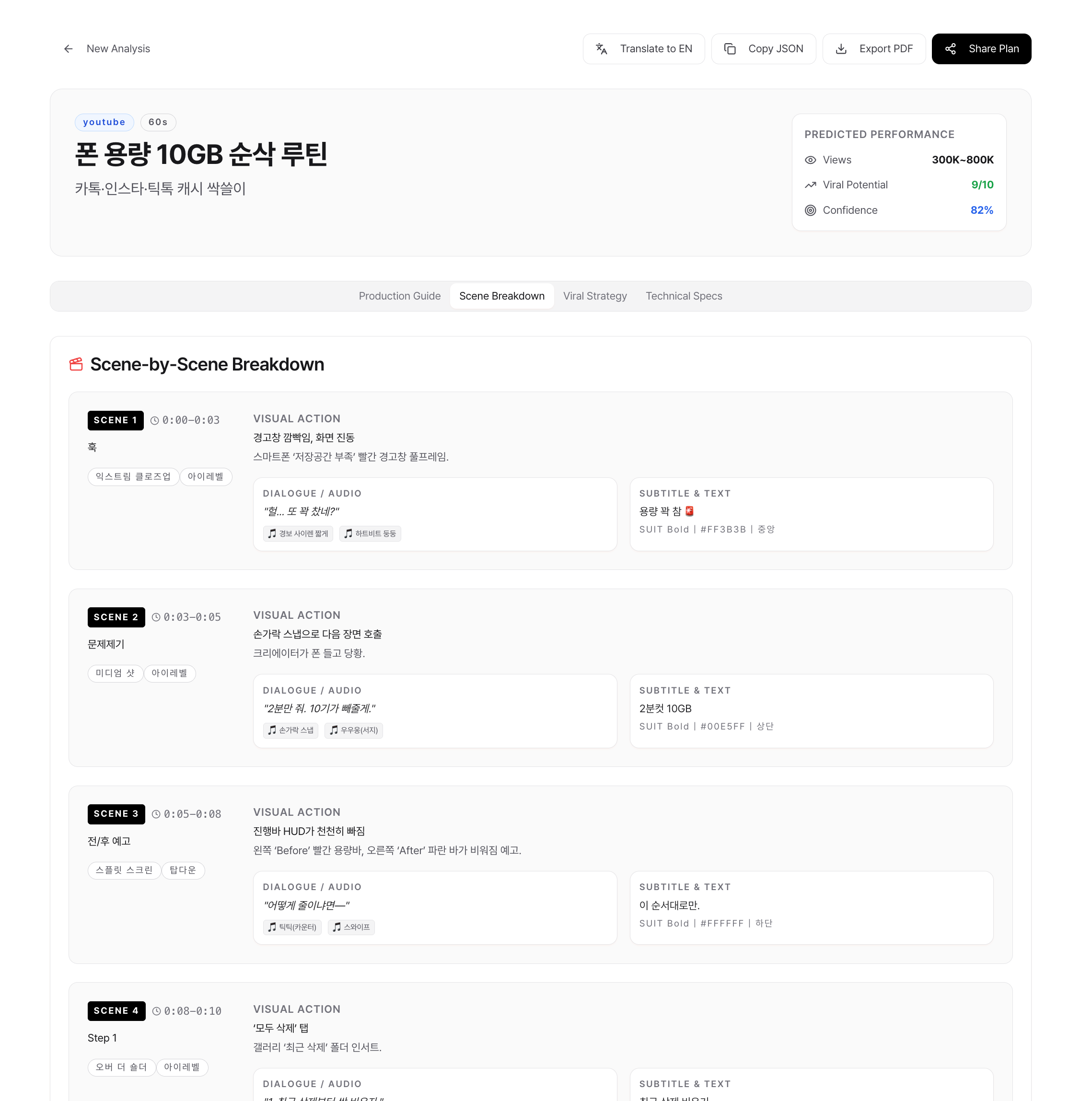 레퍼런스 기반 기획